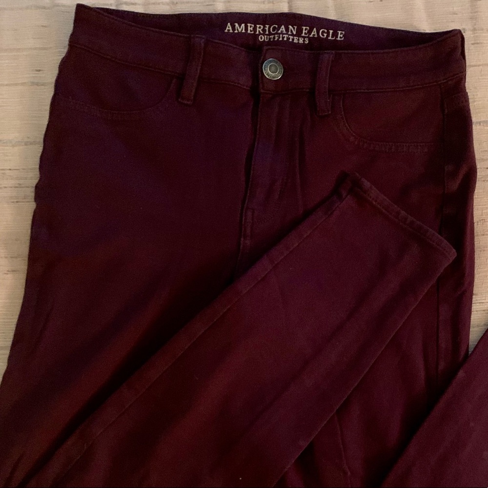 American Eagle stretch skinny pants.
